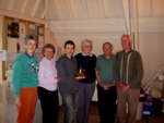 St. Christopher's winning team for the Cleeve Trophy
